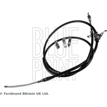 Lanko parkovací brzdy Tažné lanko, parkovací brzda BLUE PRINT ADM546100