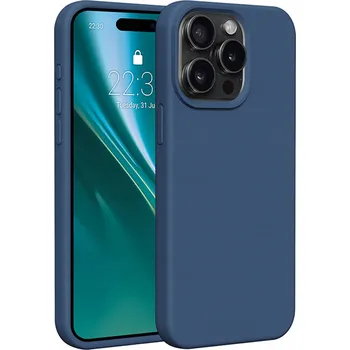 Pouzdro na mobilní telefon Zadní Kryt Etteri pro Apple iPhone 15 Pro, modrá