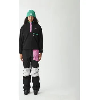 Pánská mikina PICTURE Arcca 1/4 zip, Black velikost: M