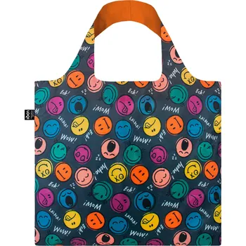 LOQI, Taška LOQI Artist Smiley Boys and Girls, recyklovaná - Formadore
