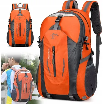 turistický batoh Batoh trekingový 40L - oranžový, ultralehký