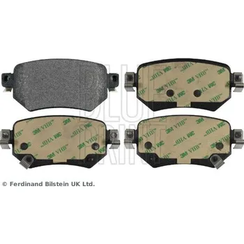 Brzdová destička Sada brzdových destiček, kotoučová brzda BLUE PRINT ADM542112