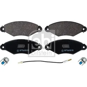 Brzdový systém Sada brzdových destiček, kotoučová brzda FEBI BILSTEIN 16441