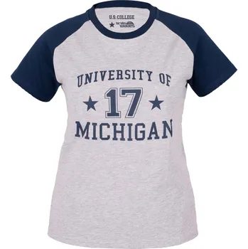 Dámské triko US College Sports (Michigan, S)