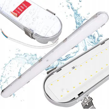 Stropní LED svítidlo přisazené Ledhoff 45 W s integrovaným LED zdrojem, délka 120 cm, bílé