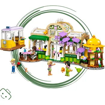 Stavebnice LEGO LEGO® Friends Kavárna plná rostlin a květinářství - obal 2. jakosti / 42671-1