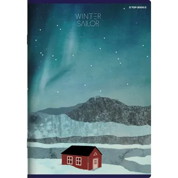 Sešit A5 s mřížkou TOP-2000, 80 listů