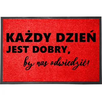 Hotová rohožka z plastu, PVC 60 x 40 cm