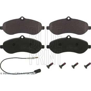 Brzdová destička Sada brzdových destiček, kotoučová brzda BLUE PRINT ADT342207