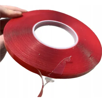 SILNÁ Oboustranná lepicí páska 5mm gelová akrylová MIERZEJEWSKI tl. 0,5mm 33m