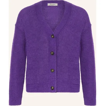 Dámský svetr Maerz Muenchen Dámský Pletený Kardigan S Alpakou, fialová, 40