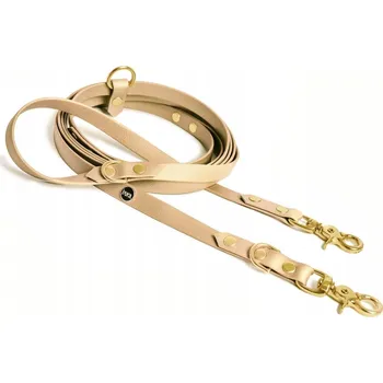 Vodítko pro psa Vodítko BURA BioThane - 3m/19mm BÉŽOVÁ Psinut butter M-L voděodolná