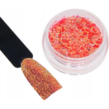 Třpytivý prach na nehty, ozdoba ve skleničce ALLEPAZNOKCIE Sparkle Effect Č.5