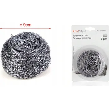 Drátěnka Drátěnky kovové DRÁTĚNKA nerezová KOVOVÁ MYCÍ HOUBA do kuchyně 1 KS