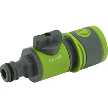 Hadicová spojka Garvia Rychlospojka hadicová s adaptérem s uzávěrem 20 072