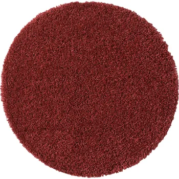 Koberec Kusový koberec My Shaggy weinrot kruh, 150x150 (průměr) kruh, červená, chodba / předsíň, My Flair - 1 rok na vrácení + DOPRAVA ZDARMA k Vám i zpět