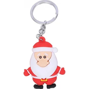 Flamenco Mystique Klíčenka s přívěskem Santa, délka 5 cm, šířka 3 cm