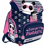 Školní aktovka Bambino Panda s klasickým zapínáním
