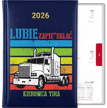 Kalendář Knižní kalendář 2026 A5 modrý