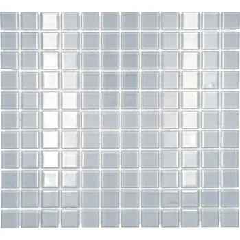 Skleněná mozaika šedá, šedá dlaždice 4mm