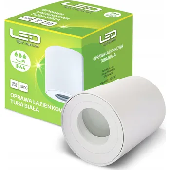 Koupelnová stropní lampa, Stropní Svítidlo Loft, Trubice VODOTĚSNÁ Bílá IP44 - LLS