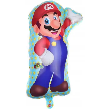 Balónek Fóliový balónek MARIO BROSS, 55x83 cm