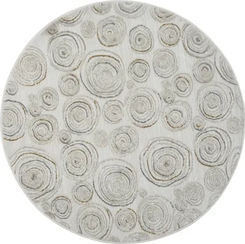 Koberec Kusový koberec My Style CA60050 creme kruh, 120x120 (průměr) kruh, béžová, chodba / předsíň, My Flair - 1 rok na vrácení + DOPRAVA ZDARMA k Vám i zpět