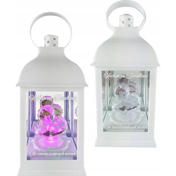 Svíčka HŘBITOVNÍ SVÍČKA PRO DĚDEČKA SRDCE LED SVÍČKA SRDCE NA HROB HŘBITOV DĚDEČEK