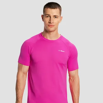 Pánské tričko GymBeam Men‘s Pulse X Running T-shirt Purple XL fialová