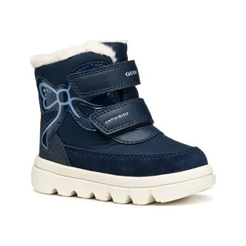 Dámské kozačky Kozačky Geox B Willaboom B A B565AA 0FU22 C4002 S Tmavomodrá 25