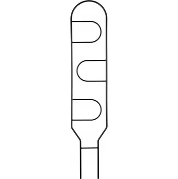 Obraz Podpórka Portale Podpěra pro monsteru, opora pro květiny a rostliny, 60 cm, černá