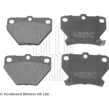 Brzdový systém Sada brzdových destiček, kotoučová brzda BLUE PRINT ADT342114