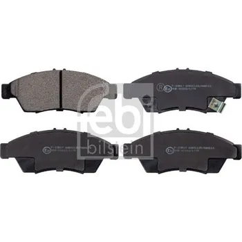 Brzdový systém Sada brzdových destiček, kotoučová brzda FEBI BILSTEIN 116348