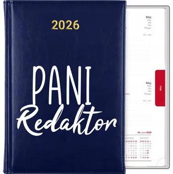 Kalendář Knižní kalendář 2026 A5 modrý