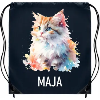 Obraz VAK NA BOTY tmavě modrý školní S JAKÝMKOLI JMÉNEM na tělocvik WB_181