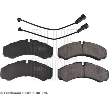 Brzdová destička Sada brzdových destiček, kotoučová brzda BLUE PRINT ADN142141