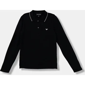 Dětské tričko s dlouhým rukávem Emporio Armani bílá barva, 8N4FB5 1JPTZ 8N4FB5.1JPTZ 59A, vel. 130