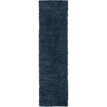 Koberec Běhoun My Shaggy dunkelblau, 80x250, modrá, chodba / předsíň, My Flair - 1 rok na vrácení + DOPRAVA ZDARMA k Vám i zpět