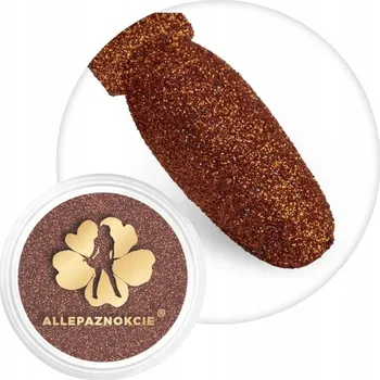 Třpytky na nehty, ozdoba – jemný prach ALLEPAZNOKCIE 2g, třpytky v dózičce Č. 40