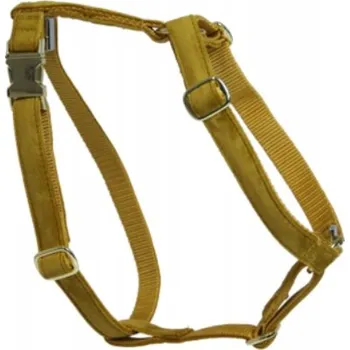 Postroj pro psa Postroj pro psa Loop Velvet Kentucky hořčicový L