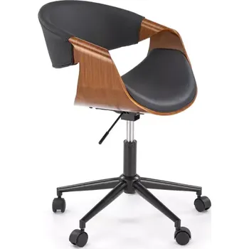 Nábytek Kancelářská židle BILBO - ořech/černá - SLEVA 3% s kodem radost25