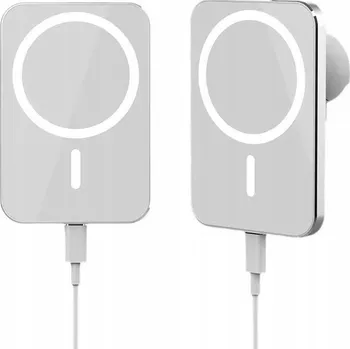 Nabíječka do auta MagSafe, držák do mřížky ventilace, 15W USB-C, bílá