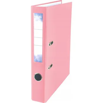 Šanon Petite Office A4/50 mm pastelově růžový PO54683 s pákovým mechanismem