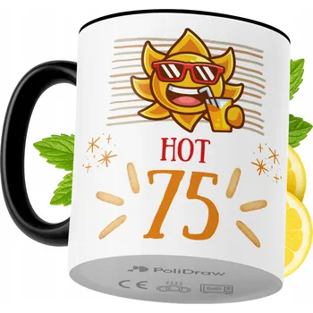 Hrnek Polidraw Hrnek Polidraw Narozeniny75 keramika 330 ml