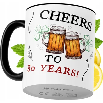 Hrnek Polidraw Hrnek Polidraw Narozeniny70 keramika 330 ml