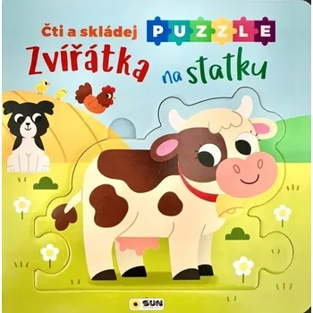 Puzzle Čti a Skládej Puzzle Zvířátka na statku neuveden
