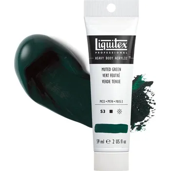 Výtvarná barva Akrylová barva Liquitex Heavy Body - Muted Green