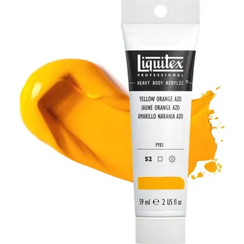 Vodová barva Akrylová barva Liquitex Heavy Body - Yellow Orange Azo