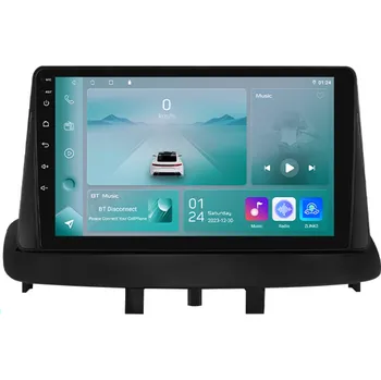 Autorádio HIZPO KXRNMGN92CB Autorádio 9" Android 13 pre Renault Megane 3 Model: P9002CP (2+32GB)