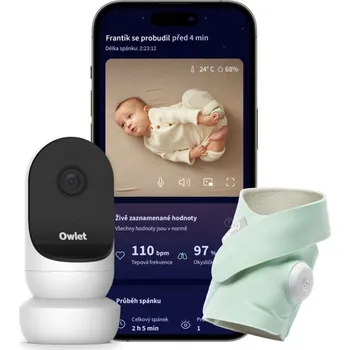 monitor dechu AGS Owlet Dream Sock + Owlet Cam 2